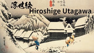 Japanese painter Hiroshige Utagawa [upl. by Auhsej]