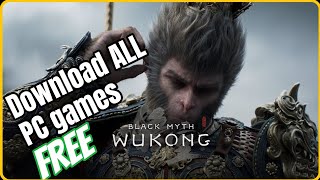 BLACK MYTH WU KONG download any pc game for free hindi [upl. by Xonel]