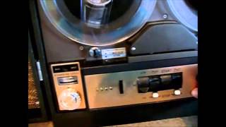 WOLLENSAK 3M 1280 REEL TO REEL TAPE DECK [upl. by Cote]