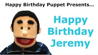 Funny Happy Birthday Jeremy  Birthday Song [upl. by Whitford680]