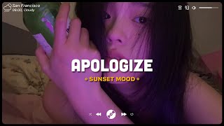 Apologize Let Me Down Slowly ♫ Sad Songs 2023 ♫ Top English Songs Cover Of Popular TikTok Songs [upl. by Ainak583]