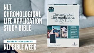 NLT Chronological Life Application Study Bible  Review  Giveaway [upl. by Gillespie924]