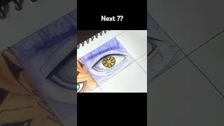 isshiki otsutsuki eye drawing shortsnarutodrawinganime [upl. by Nnywg]