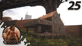 CONAN EXILES THE FROZEN NORTH  Cartpenter Build  EP25 [upl. by Rashidi789]