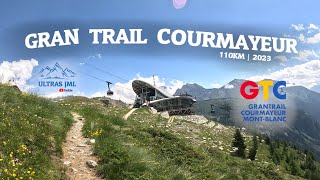 Gran Trail Courmayeur 2023  GTC  100km  JML SUBTITLES [upl. by Nylrehc]