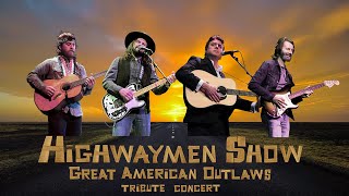 Whiskey River  Highwaymen Show [upl. by Roos]