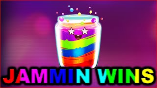 🍓 Jammin Jars Big Win 🍓  Push Gaming  Casino Slot Freespins [upl. by Pitarys]