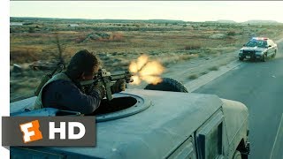 Sicario Day of the Soldado 2018  Racing to the Border Scene 710  Movieclips [upl. by Ayanad]