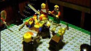 Bloody Lego Fight Scene  Greatest Lego Fight Scene Ever [upl. by Huldah]