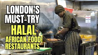 We Tried LONDONS POPULAR HALAL AFRICAN FOOD SPOT EAZY KITCHEN RESTAURANT [upl. by Miarzim105]