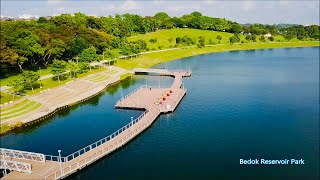 Singapore 🇸🇬 Bedok Reservoir walk and jog with ANISH bhai 😊 [upl. by Waers]