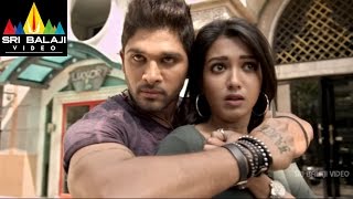 Iddarammayilatho Movie Allu Arjun Action Scene  Allu Arjun Amala Paul  Sri Balaji Video [upl. by Eseenaj]