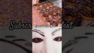 FRESH CHOCOLATE DONUTS with sprinkles [upl. by Hairahcaz356]