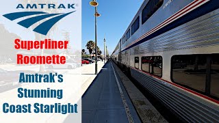 Amtraks STUNNING Coast Starlight in a Roomette [upl. by Em]