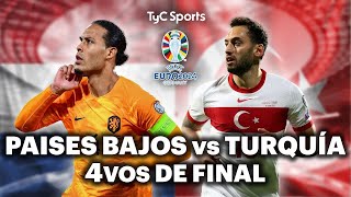 EN VIVO 🔴 PAÍSES BAJOS vs TURQUÍA  Eurocopa 2024  Cuartos de Final  Vivilo en TyC Sports [upl. by Seaton]