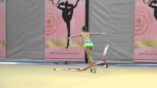 Annaliese Dragan L7Ribbon 2016 Las Vegas Invitational [upl. by Eelydnarb]