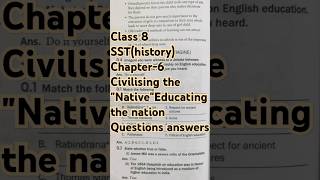 Class8 sst history chapter6 questions answersstudydrive [upl. by Denni616]