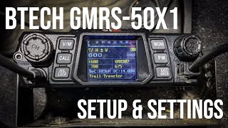 New Favorite Mobile GMRS Radio BTECH 50X1 [upl. by Rorke]