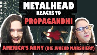 CONVERTING Metalhead to Propagandhi Fan  Americas Army REACTION [upl. by Yt]