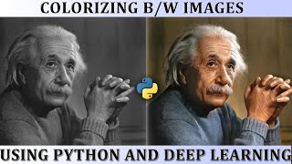 Black and white image colorization using Python OpenCV and Deep Learning [upl. by Nellaf]