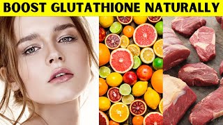 BOOST Your Glutathione Levels with THESE 5 Natural Hacks [upl. by Kissiah384]