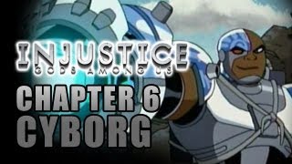 INJUSTICE Story Chapter 6 Cyborg [upl. by Ecinrahs]