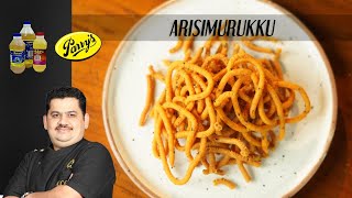 Venkatesh Bhat makes Arisi Murukku  rice murukku  evening tea time snacks  vacation time munchies [upl. by Ahsil]