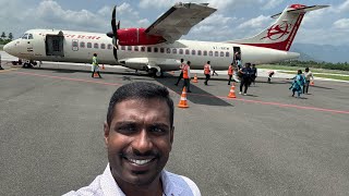 Salem Airport Landing Video  Cheapest Flight in India Bangalore to Salem Air Alliancelandingsalem [upl. by Eido]