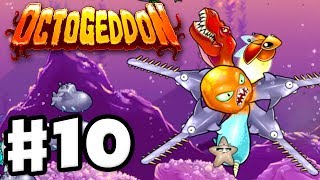 Octogeddon  Gameplay Walkthrough Part 10  4 Sawsharks PC [upl. by Killen]