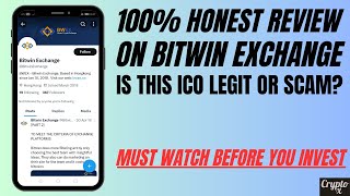 My 100 Honest Review On BitWin Exchange BWEX  Is BWEX Legit Or Scam BWEX Honest Review [upl. by Nuahs]