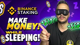 Make Money While You Sleep l Binance Simple Earn [upl. by Acitel]