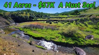 Acreage For Sale In California  Affordable Cheap Land Owner Carry 41 Acres Ono CA [upl. by Anihsit448]