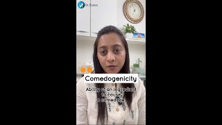 What is COMEDOGENICITY  By Dr Rashmi Pachpande [upl. by Ociram744]