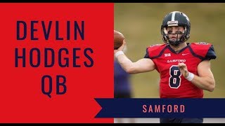 Devlin Hodges QB Samford  2019 NFL Draft Prospect Highlights  Draft Diamonds [upl. by Norman]