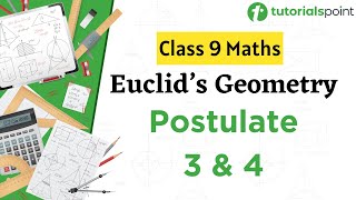 Class 9 Maths  Euclid’s Postulates Class 9  Part 2  Euclid’s Geometry  Tutorialspoint [upl. by Vaughan142]