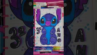 CAPA DO 3° ANO DO STITCH💙🩵 [upl. by Eidolem681]