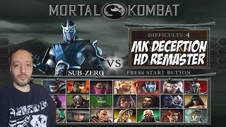 Onaga Returns HD Remaster Mortal Kombat Deception Showcase [upl. by Suoirred]