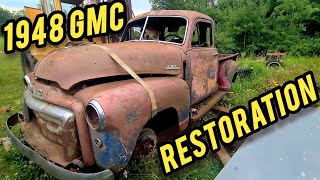 Restoration of a Rusty 1948 GMC Full Rebuild From Start to Finish [upl. by Eenaj998]