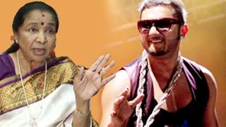 Asha Bhosle SHOCKING Comment on Yo Yo Honey Singhs Indias Raw Star [upl. by Nnylyoj594]