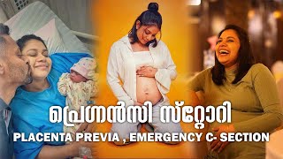 SHORT PREGNANCY STORY emergency c section placenta previa 🤯  pregnancy family aviation baby [upl. by Nylirac954]