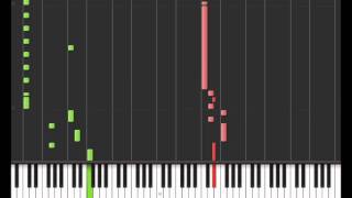 How to play Street Fighter II Balrog Theme Synthesia [upl. by Henriette]