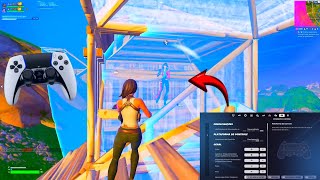 Mecânica perfeita ⚔️ 🎮  MELHORES configurações do controle do Capítulo 5 Fortnite PS5XBOXPC [upl. by Nnaynaffit598]