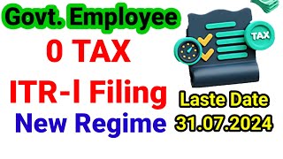 Income Tax Filing ITRI Filing ITRII Filing Zero Tax Filing [upl. by Oer100]