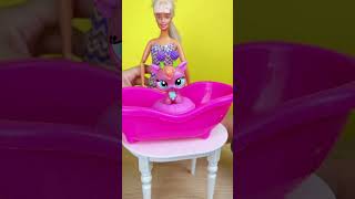 Barbie and Ken couldn’t resist and adopted another kitten 😻 kittens barbie toys cute funny [upl. by Tessil886]