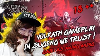 VOLKATH GAMEPLAY amp REACTION DARAH NYA BISA FULL LAGI  GAJELAS ANJG [upl. by Eninahpets]