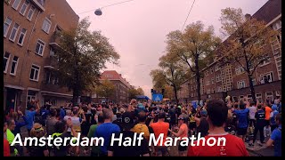 Lets Run Amsterdam Half Marathon 2021 [upl. by Hsenid]