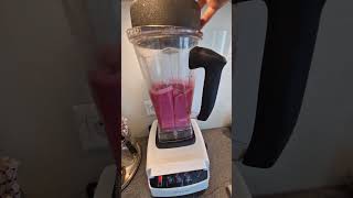 Quick Pink Protein Smoothie Recipe 🩷 [upl. by Roberto]