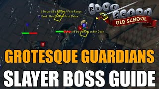 Old School RuneScape  Grotesque Guardians Slayer Boss Guide [upl. by Akahs38]