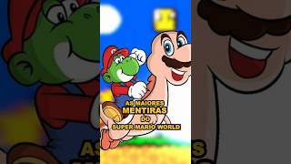 As Maiores MENTIRAS no Super Mario World 💥mario supermario videogame [upl. by Ahc]