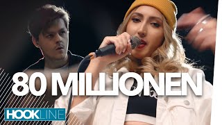 80 MILLIONEN – MAX GIESINGER MARIA NICOLAIDES  HOOKLINE LIVESESSION FEAT MARIA NICOLAIDES [upl. by Kelson]